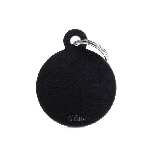 Chapa basic circular negro 1