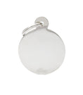 Load image into Gallery viewer, Chapa basic circular plateado 1
