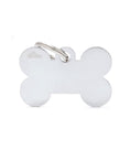 Load image into Gallery viewer, Chapa basic hueso plateado 1
