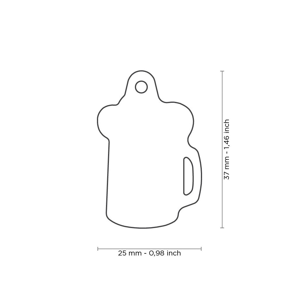 Chapa cerveza &#8211; tamaño