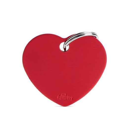 Chapa corazón rojo 1