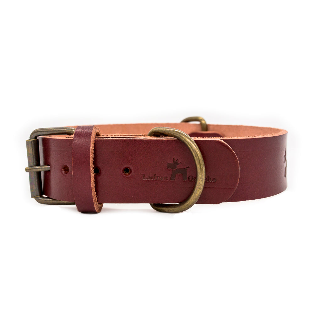 Cuero Premium Collar Cereza 3