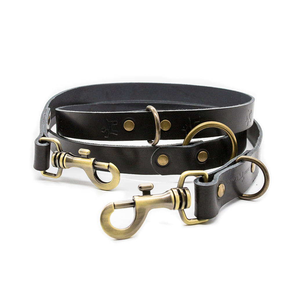 Cuero Premium Negro Doble 2