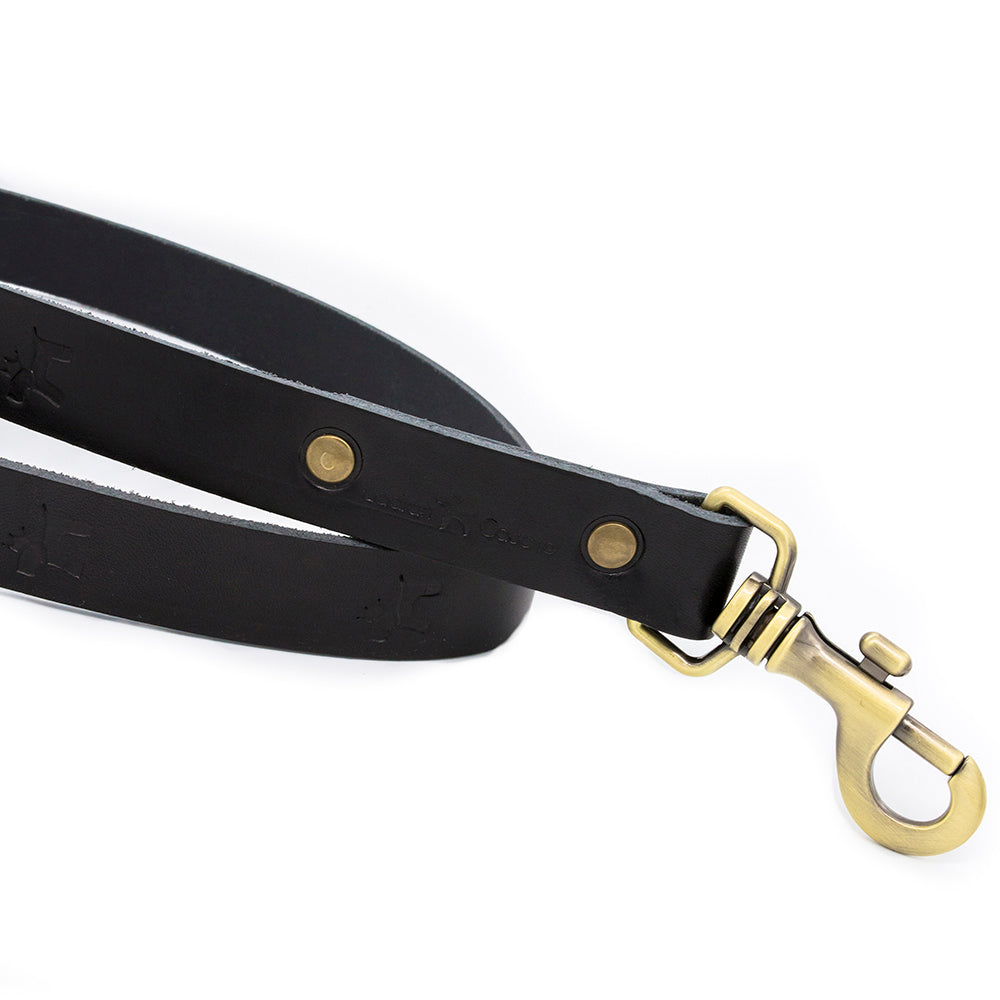 Cuero Premium Negro Larga 2
