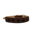 Load image into Gallery viewer, Tanzania con rombos negros y marrones collar outlet 1 – PNG
