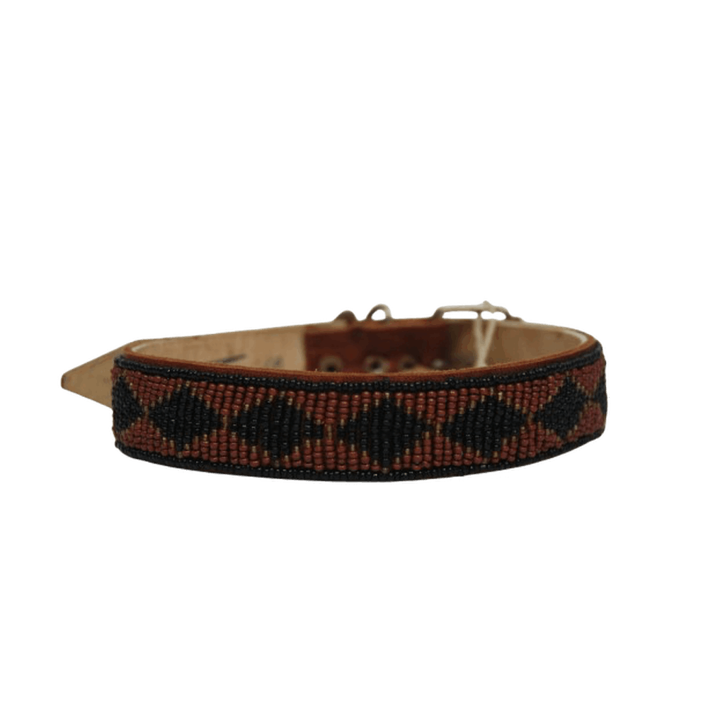 Tanzania con rombos negros y marrones collar outlet 1 &#8211; PNG