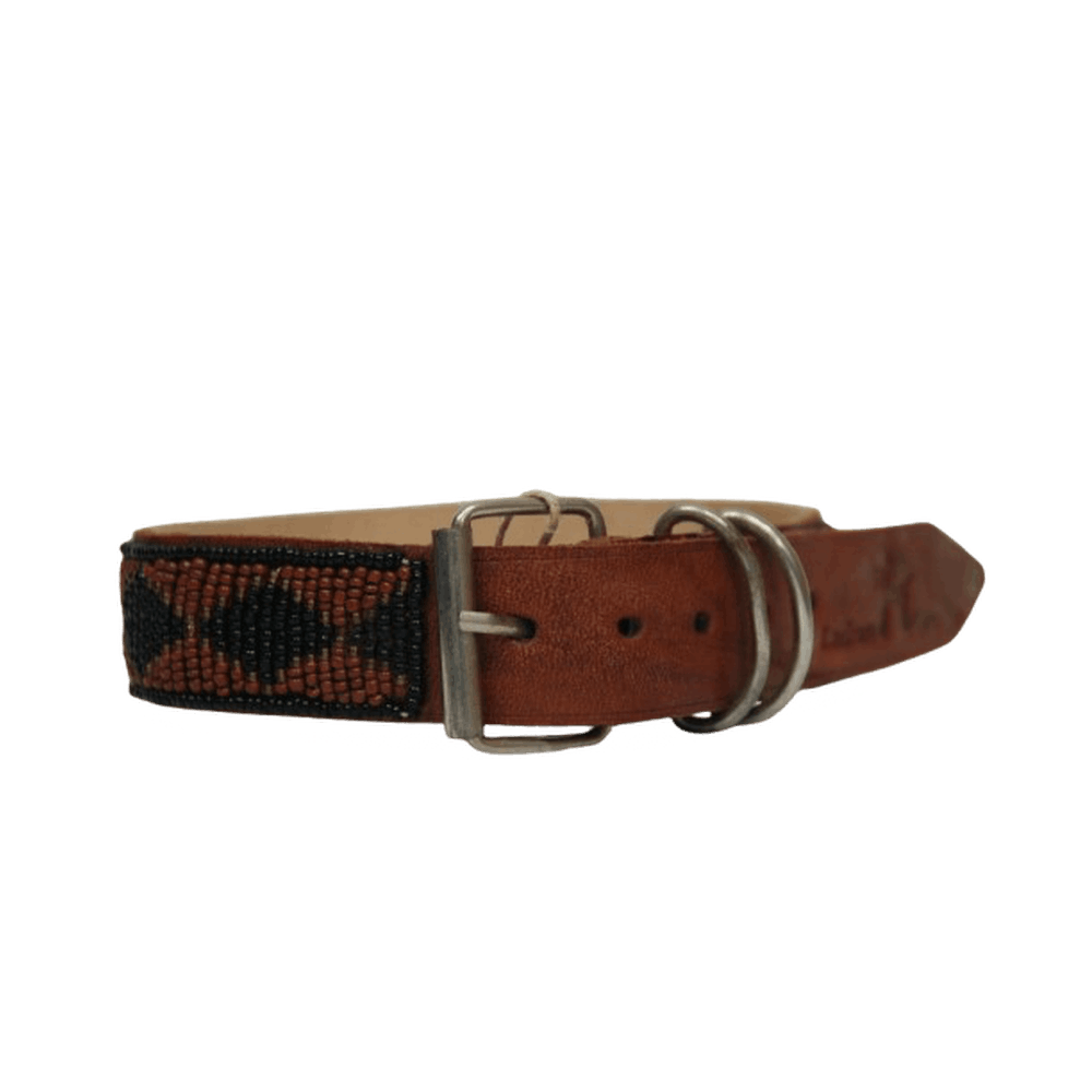 Tanzania con rombos negros y marrones collar outlet 2 &#8211; PNG